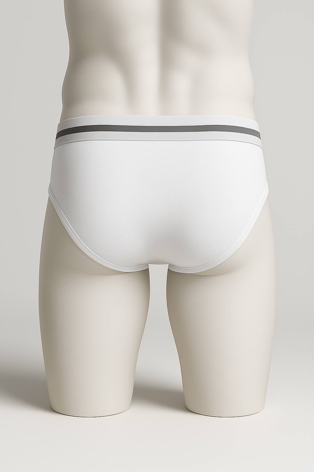 Thryvall Men’s Brief – White - Image 2