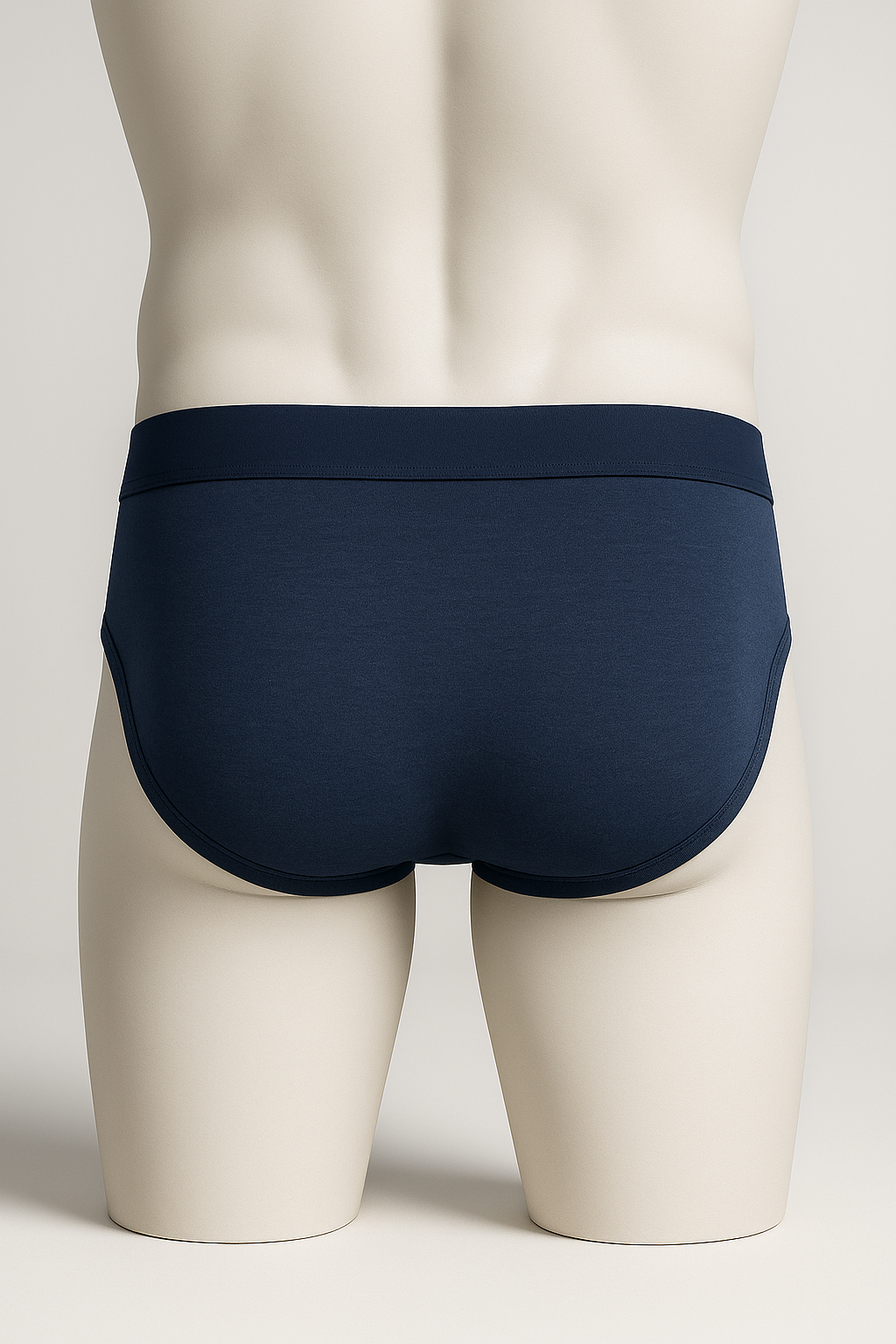 Thryvall Men’s Brief – Brief Navy Blue (with Navy Waistband) - Image 2